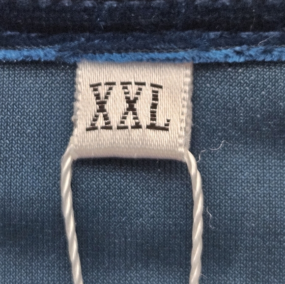 Blue velvet dress size xxl - Picture 3 of 6